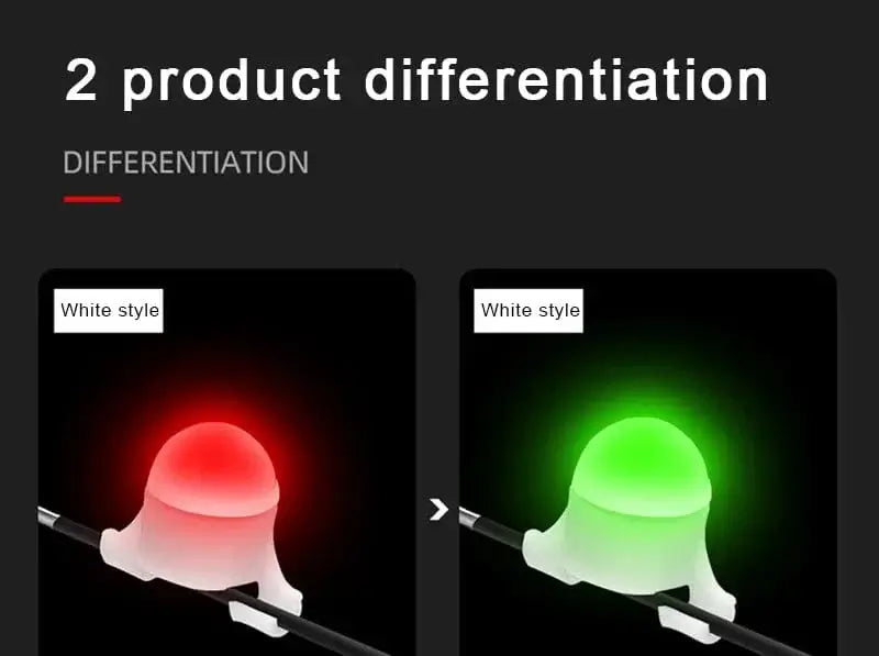 China China Upgrade Fishing Alarm Light Fishing Bite Accessories Electronic LED Light Smart Reminder Bite Alarm Night Indicator Fishing Tool