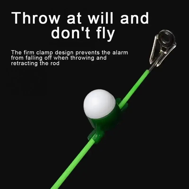 China China Upgrade Fishing Alarm Light Fishing Bite Accessories Electronic LED Light Smart Reminder Bite Alarm Night Indicator Fishing Tool