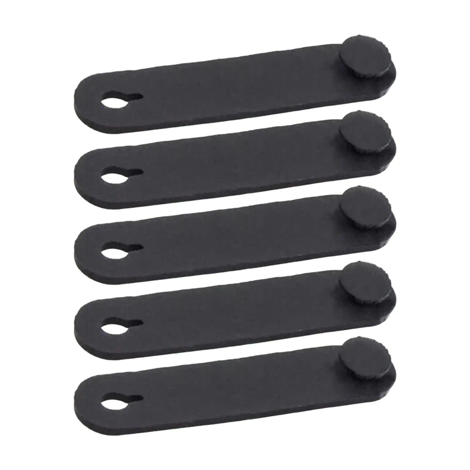 China China Variant 5x Silicone Cord Organizer Ties Silicone Cable Straps for Computer Cords Frame