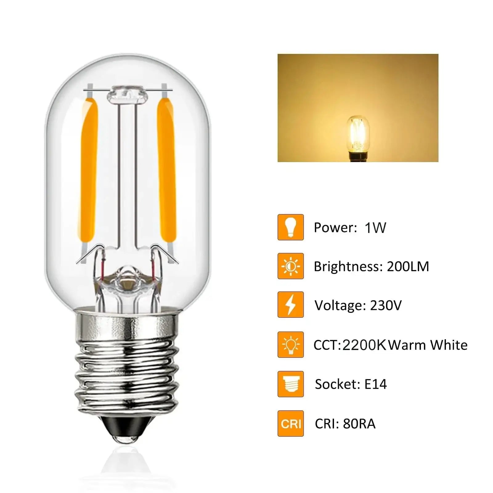 China China Vintage Low Voltage Led Bulb T20 Tubular Filament Bulb DC 12V 24V AC 220V E12 E14 Mini Tubu Bulb for RVs Marine Lighting Outdoor