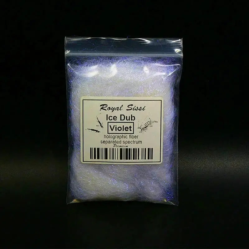 China China violet white 10 optional Colors Fly Tying prism ICE DUB sparkle crystal Living Fiber pearlescent ice dubbing nymph body&thorax Tying Material