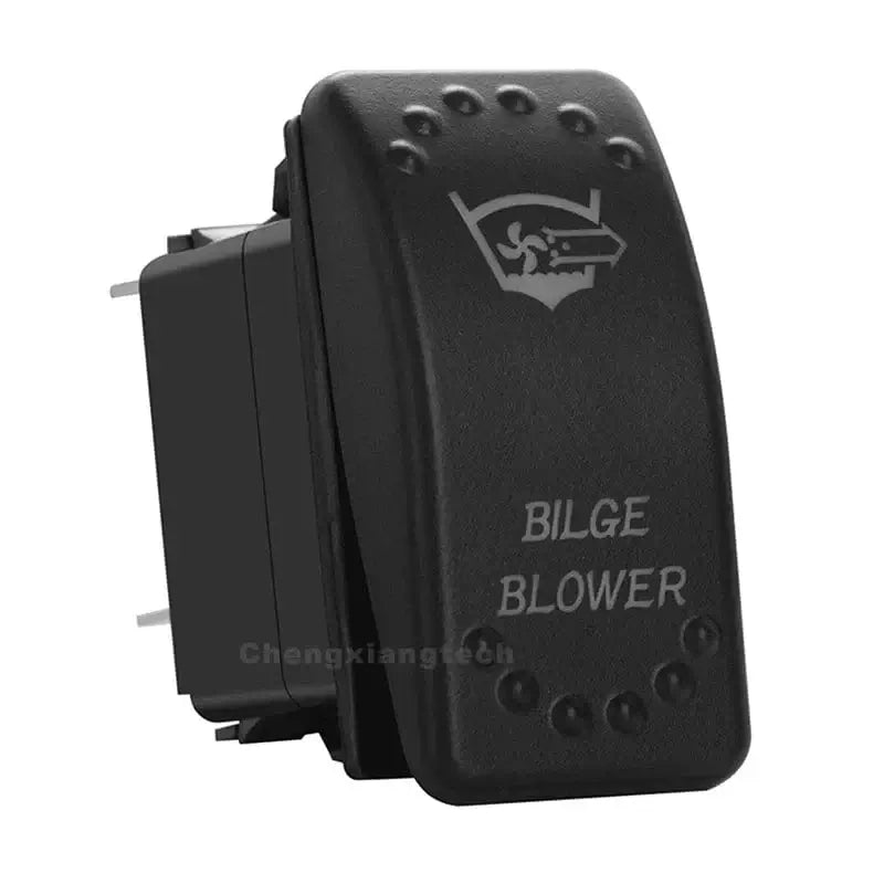 China China Waterproof Green Led Car Rocker Switch On Off 12V 20A Washer Wiper Momentary Toggle Switch For Marine Boat ATV RZR RV Autosteer