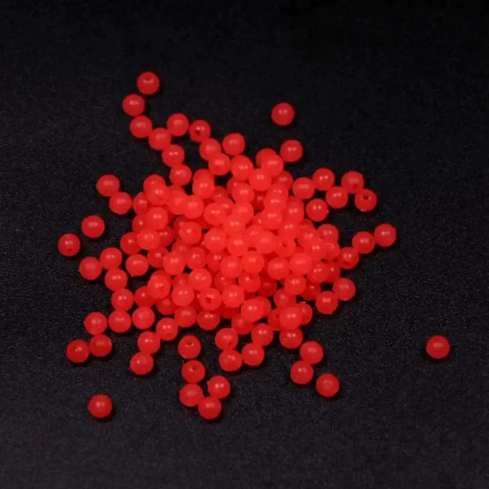 China China Wifreo 200pcs Soft Mini Fly Tying Glow Beads Fly Tying Material Wet Fly Saltwater Fishing Sabiki Fly Luminous Hot Beads Egg Roe