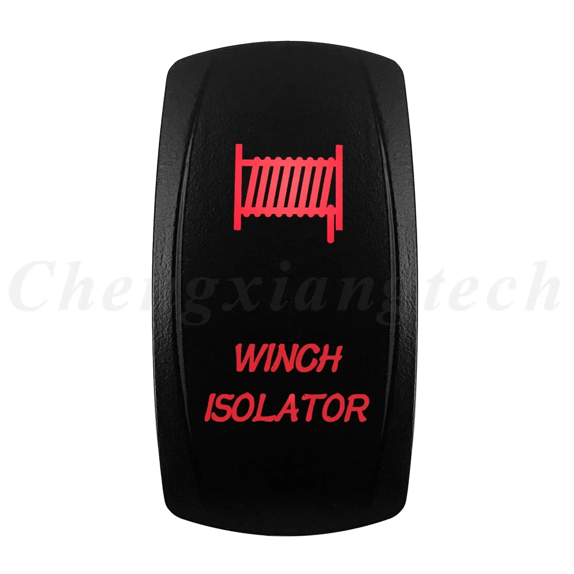 China China WINCH ISOLATOR Red Led Light Bar Car Boat Rocker Switch 12V/24V Marine Grade Toggle Switch SPST/DPDT for Polaris Jeep Autosteer Auto Machinery