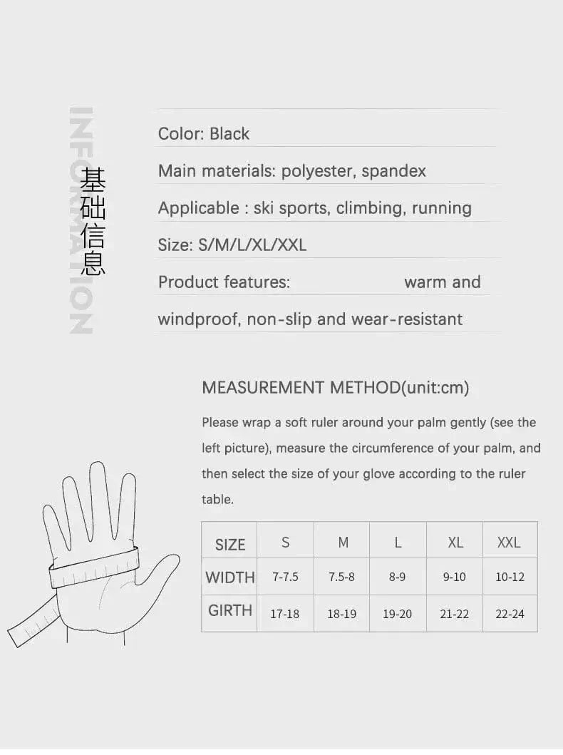 China China Winter Waterproof Men's Gloves Touchscreen Windproof Sports Fishing Driving Motorcycle Ski Non-slip Warm Cycling Women Gloves