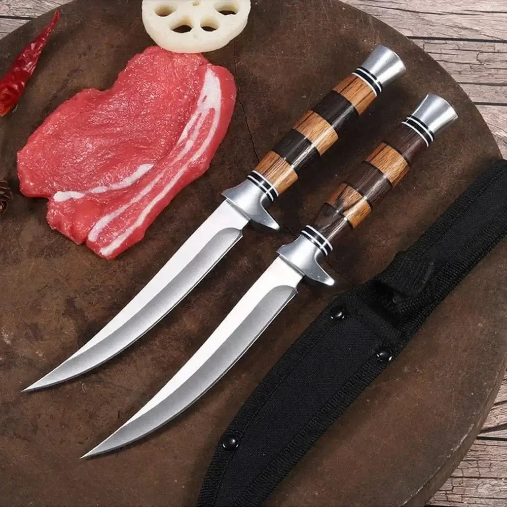 China China Wood Handle Sashime Knife Fish Filleting Knife High Stainless Steel Kitchen Knives Meat Cleaver Boning Knife Chef Slicing Tools