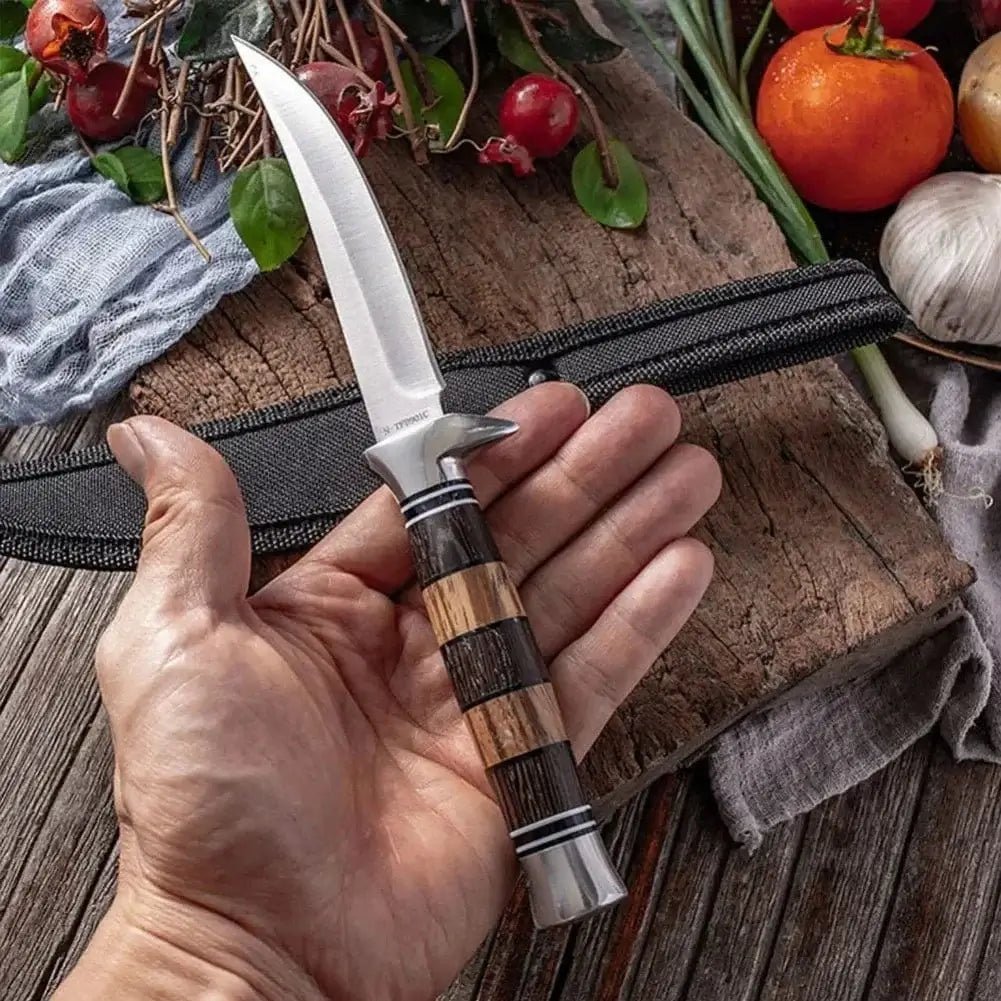 China China Wood Handle Sashime Knife Fish Filleting Knife High Stainless Steel Kitchen Knives Meat Cleaver Boning Knife Chef Slicing Tools