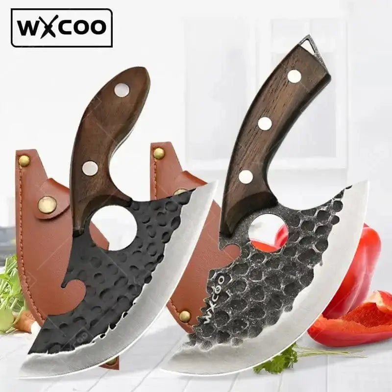 China China WXCOO Professional Kitchen Knives Hand Forged Boning Knife Stainless Steel Fruit Paring Knife Meat Cleaver Butcher Slicing Knife