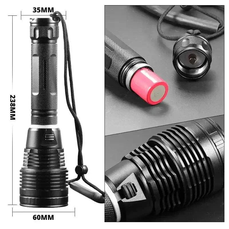 China China XHP70.2 Diving Flashight 26650 IPX8 Waterproof Scuba Divi Lamp Lanterna Amphibious Powerful Aluminum Torch Underwater for Diver
