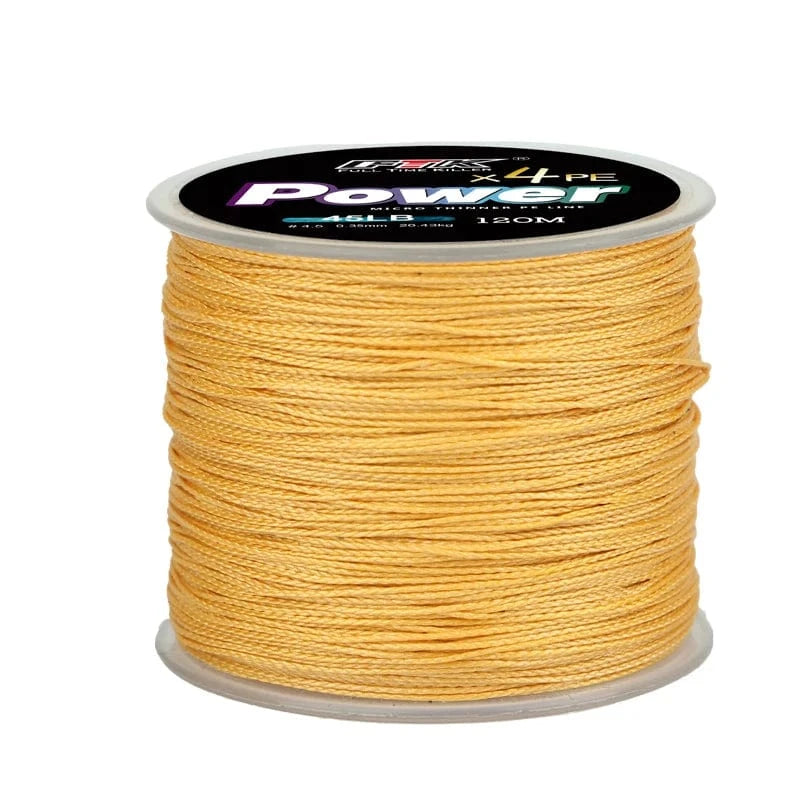 China China yellow / 0.14MM-13LB FTK 4 Strands PE Braided Fishing Line Japan 120M Super Strong Lure Wire Multifilament Line 0.10MM-0.60MM 8LB-100LB