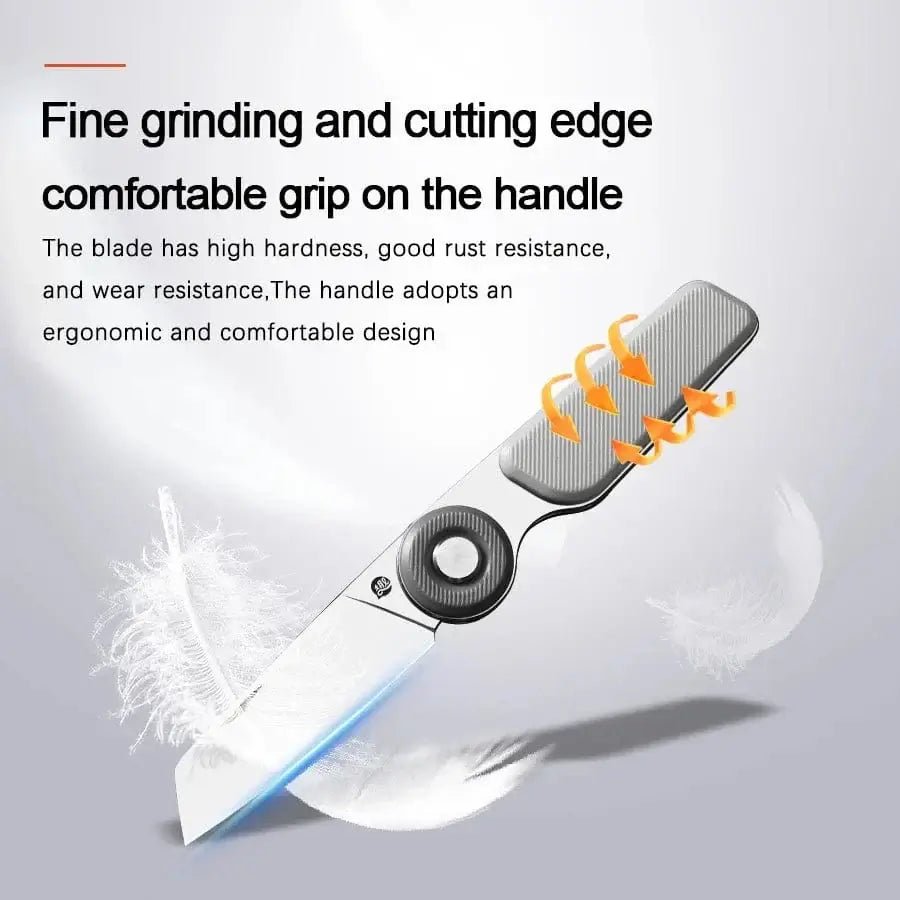 China China YingQu DP56 Folding Knife 5CR15MOV Stainless Steel Food Grade ABS Handle Outdoor Camping Pocketknives Fruit Cutting Hand Tools