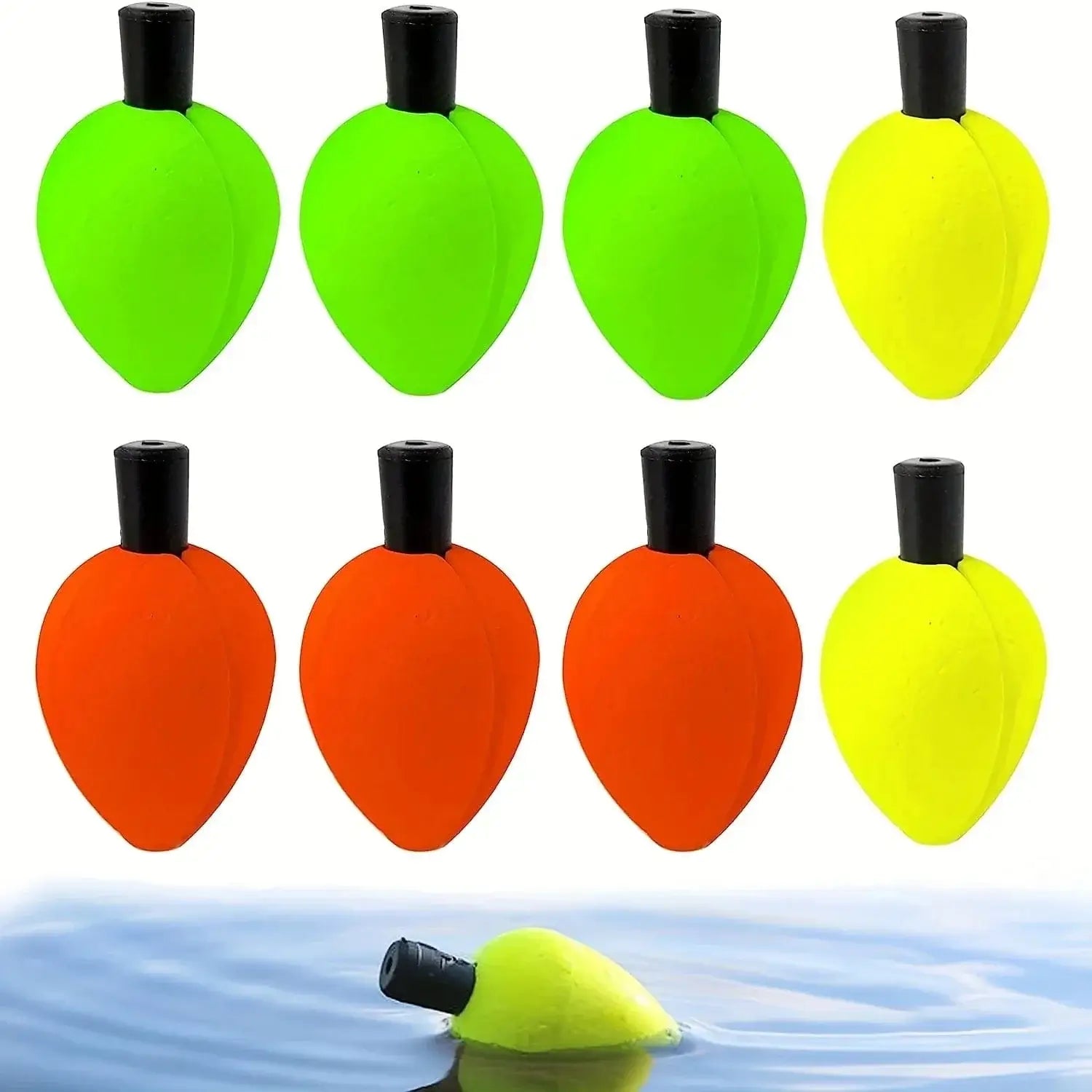 China China YOTO Trout Float Fly Fishing Indicator Bobbers 9pcs/18pcs/27pcs