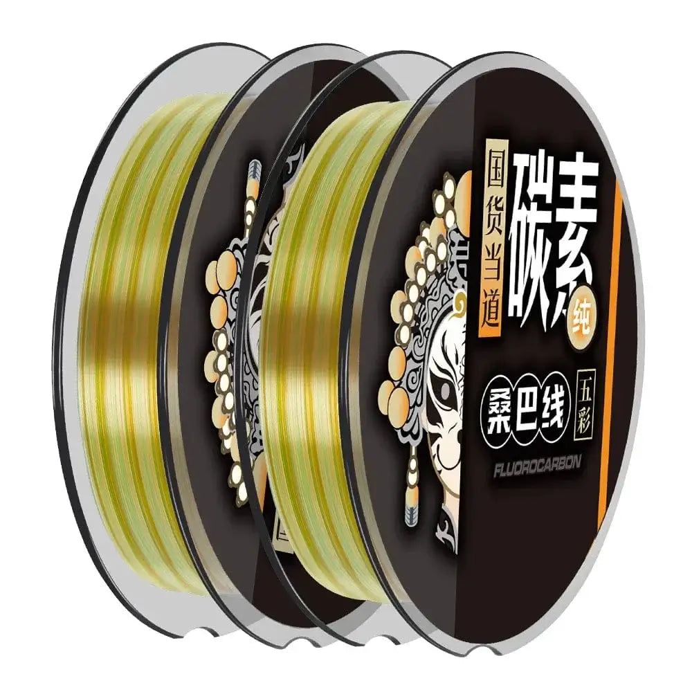 China China ZUKIBO 2024 New Leader-Line 100% Pure Fluorocarbon Sink Fishing Lines 100M 50M Fishing Line Carbon Fishing Tackle Pesca Fishing