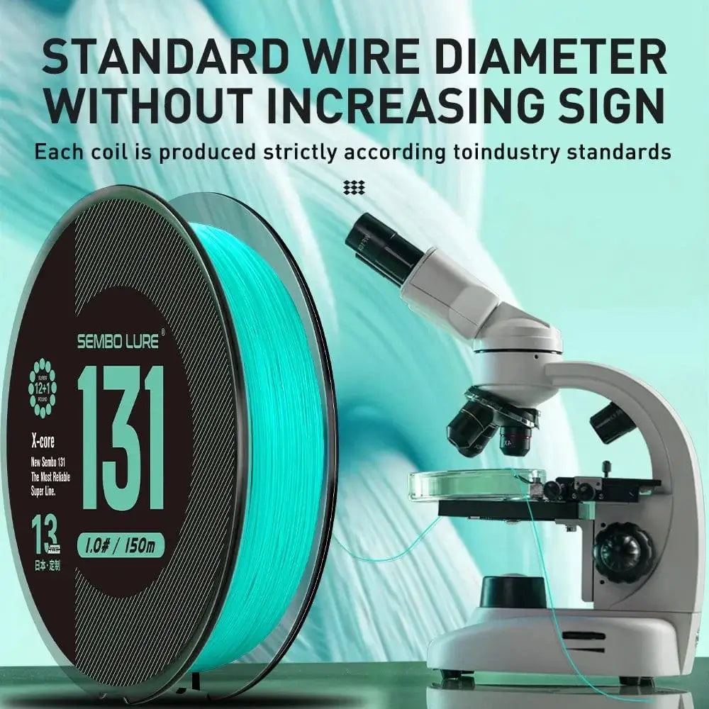 China China ZUKIBO Sembo 131 Braid Fishing Line Abrasion Resistant Braided Line,Thin Diameter Superline,Tighter Diamond Braid, Zero Stretch