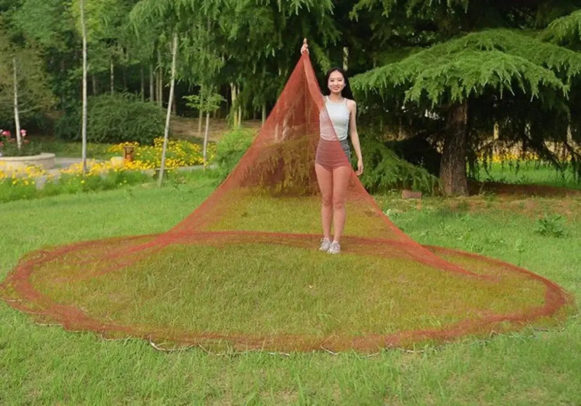 China Fishing Nets Finefish Catch Fish Network USA Cast Nets Small Mesh Easy To Hand Throw Fishing Net Outdoor Water Hunting Gillnet