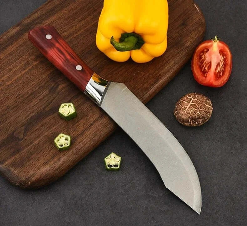 China Knife Set 1-4pcs Kitchen Knives Forged Boning Knife Stainless Steel Chef's Knife for Cooking Fruit Knife BBQ Meat Cleaver Butcher Knives