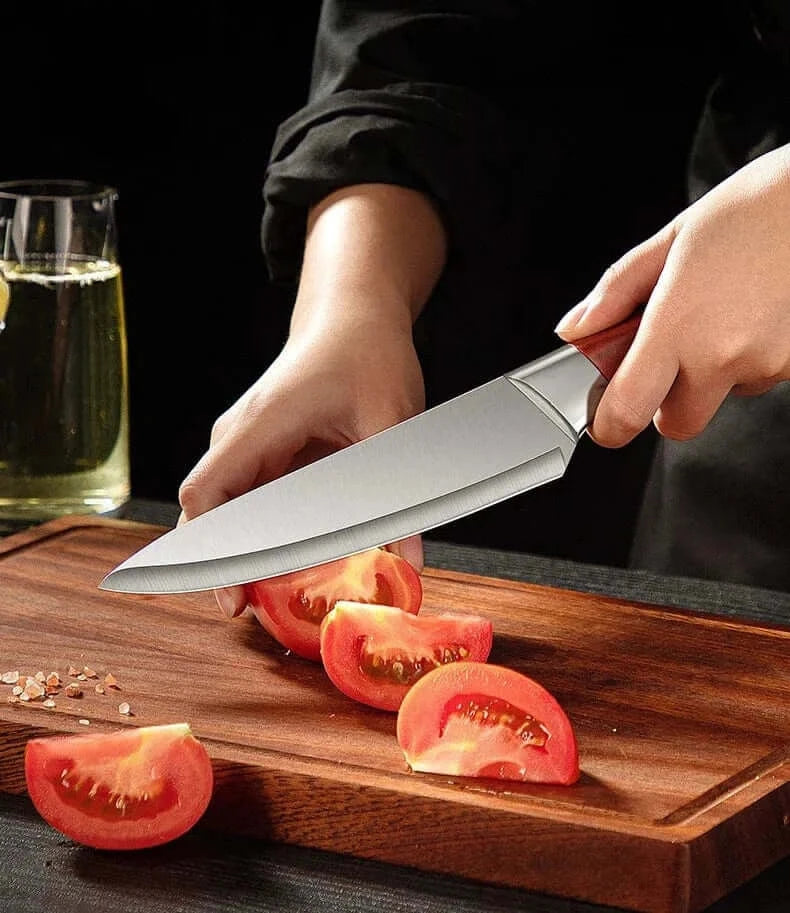China Knife Set 1-4pcs Kitchen Knives Forged Boning Knife Stainless Steel Chef's Knife for Cooking Fruit Knife BBQ Meat Cleaver Butcher Knives