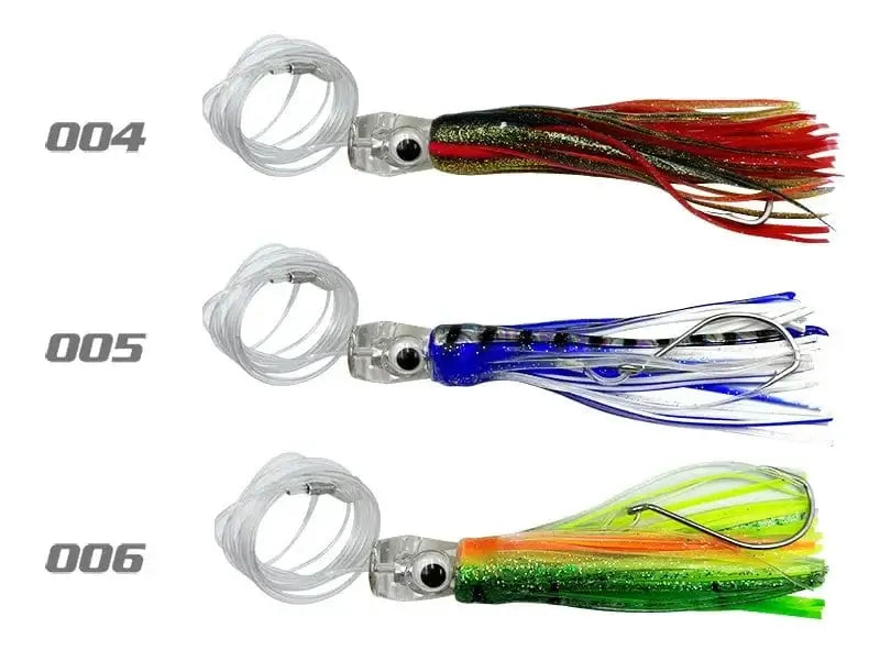 China Lures 16CM/25CM Squid Skirt Trolling Fishing Lure Marlin Tuna Mahi Dolphin Shark Deep Sea Fishing Lure