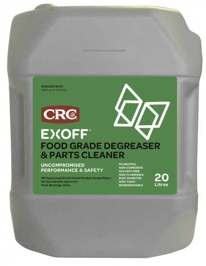 CRC Food Grade Lubricants CRC EXOFF Food Grade Degreaser Can 20L