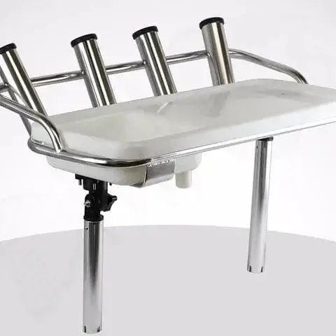 Sea- Harvester Marine Accessories Baitboard Dual Mount 4 Holders /Sink