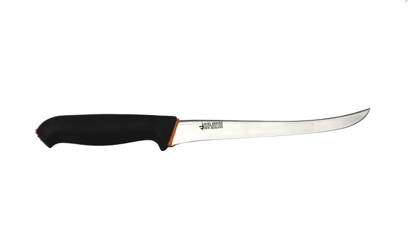 Duel General Fishing Knife Tpr Handle(With Sheath)DK10