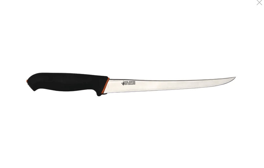 Duel General Fishing Knife Tpr Handle(With Sheath)DK4