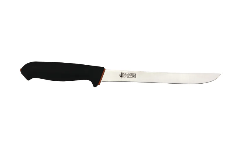 Duel General Fishing Knife Tpr Handle(With Sheath)DK8