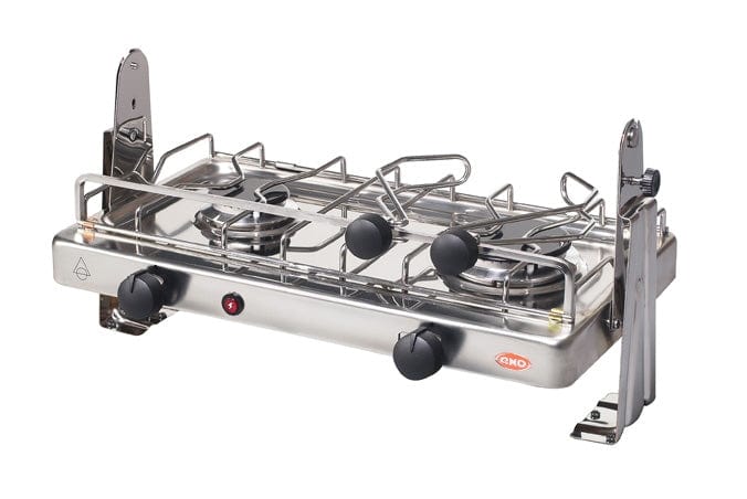 DUO Gas Ovens & Hobs Duo - 2 burner with ignitor Made in France