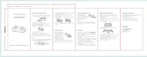 Electric Knife Sharpner 50 Watt user manual with instructions and illustrations for safe operation and maintenance.