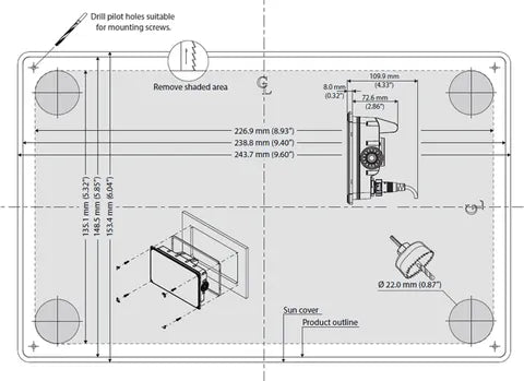 Simrad Nsx 3009 9In Ai Xdcr + Aus/Nz - Action Outdoors Kiwi