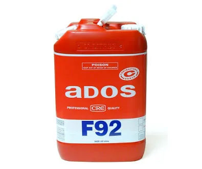 CRC F92 Spray Contact Adhesive Clear 20L 8084 - 20L container of ados F92 adhesive for controlled spray applications.