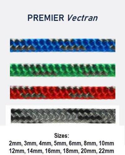 Premier Vectran Lines x the metre 2mm To 18mm - Action Outdoors Kiwi
