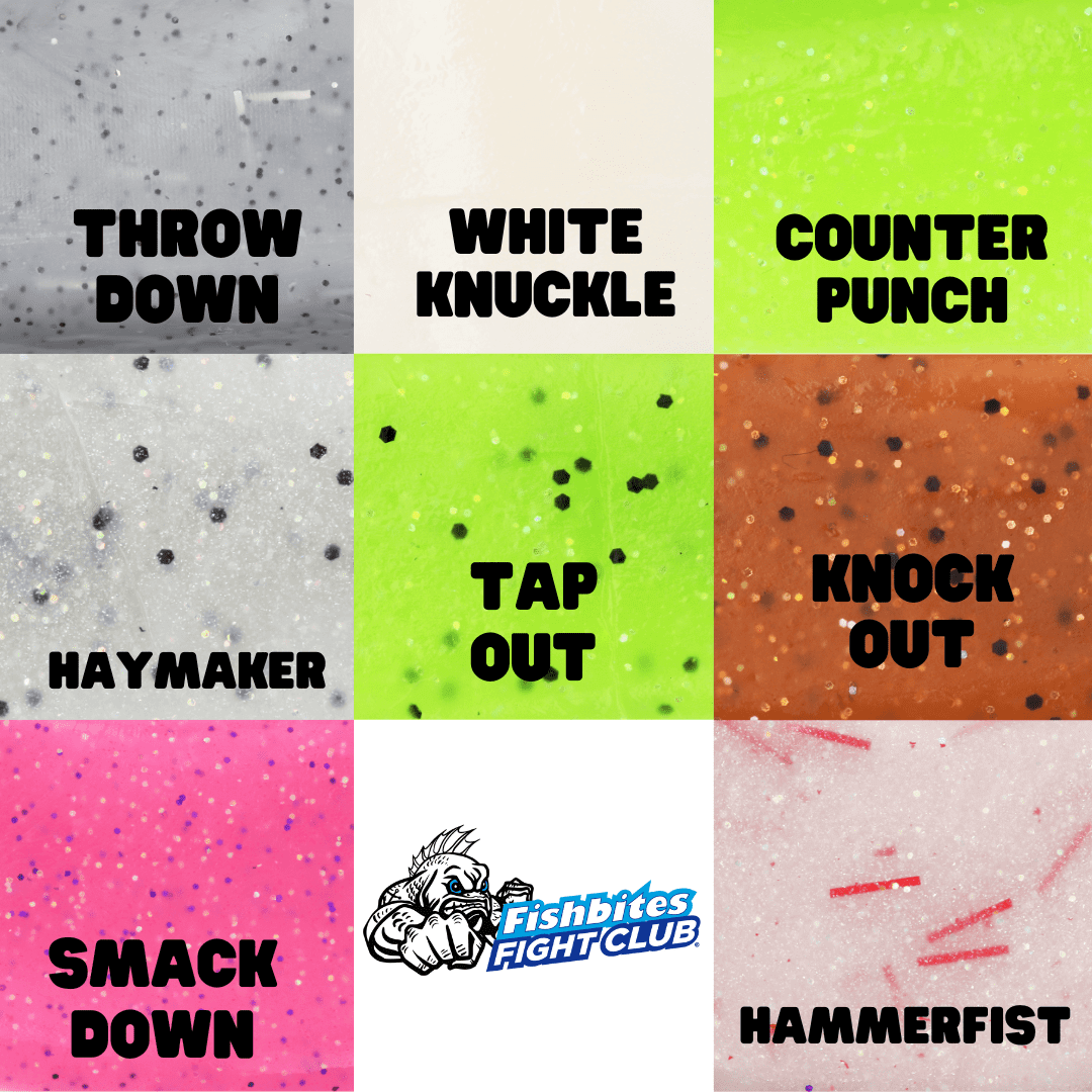 Fishbites Fish bites Fight Club 5″ Dirty Boxer Curly Tail