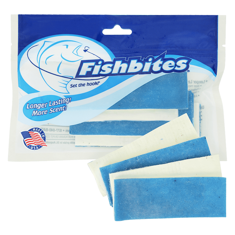 Fishbites Soft Bait Blue/White -0097 EZ Pro Squid