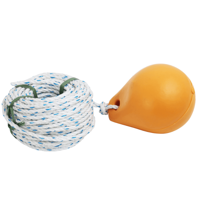 Fishing and Leisure Buoys and Fenders Rope And Plastic yellow Float Pack 30M