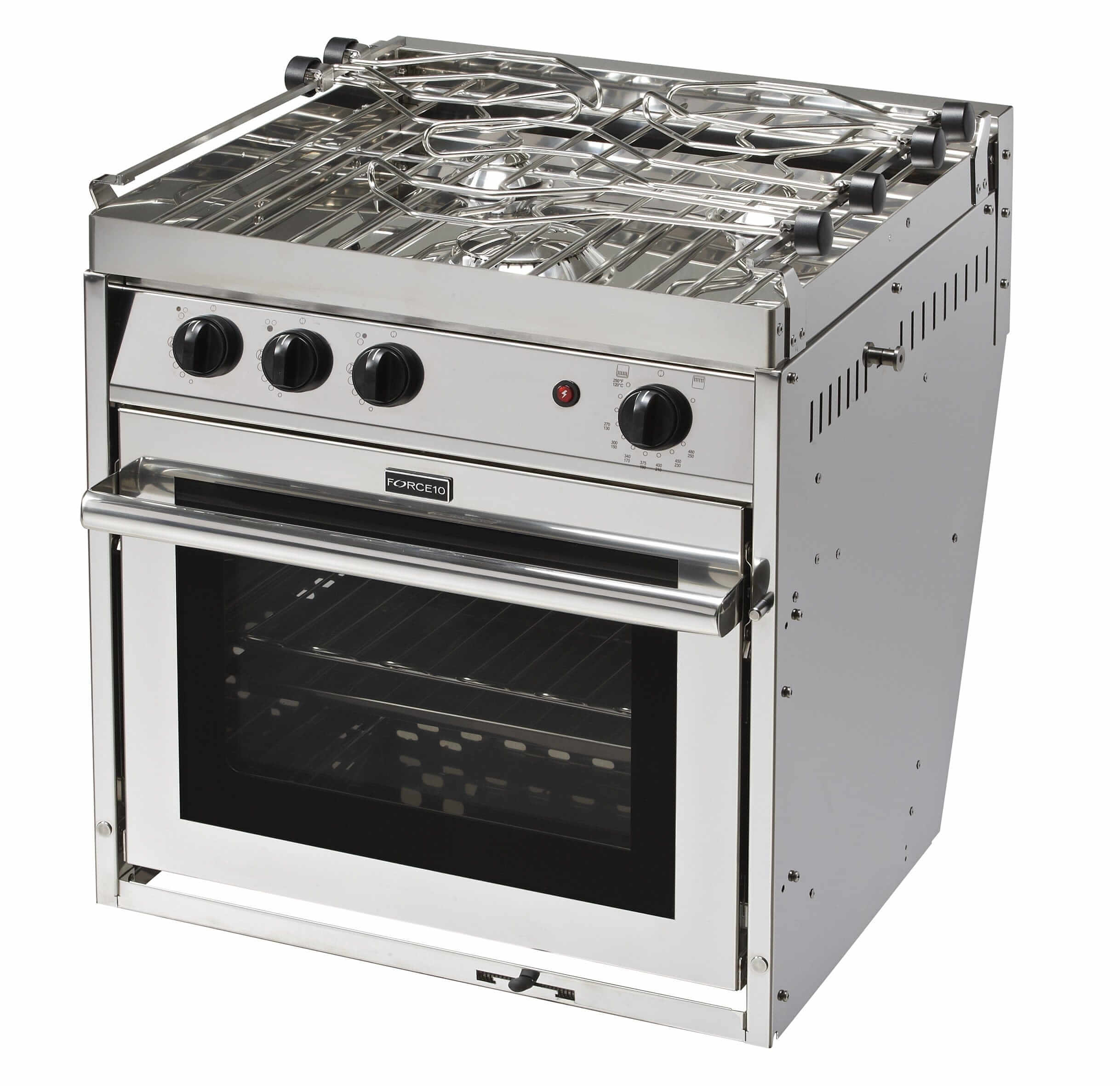 Force 10 Gas Ovens & Hobs Force 10 - 3 Burner Premium Quality 26 Litre Oven