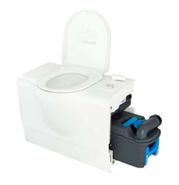 Freucamp Toilet Freucamp Bench Cassette Toilet – Left Hand Incl Door Additional Cassette include