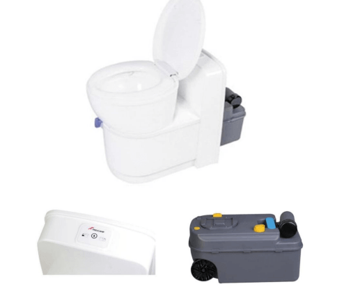 Freucamp Toilet Freucamp Swivel Cassette Toilet Addtional Cassette included