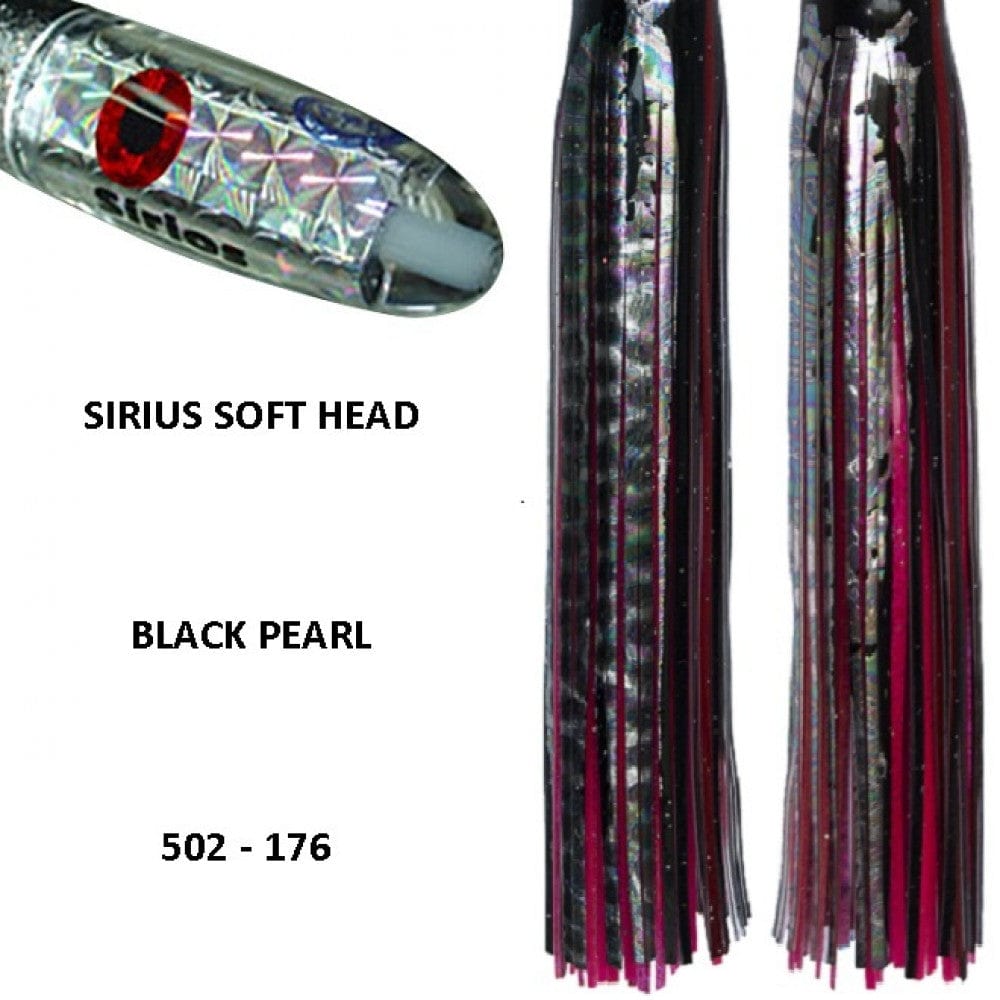 Fronteira Lure Black Pearl Fronteira Sirius Soft Head Tuna Lure
