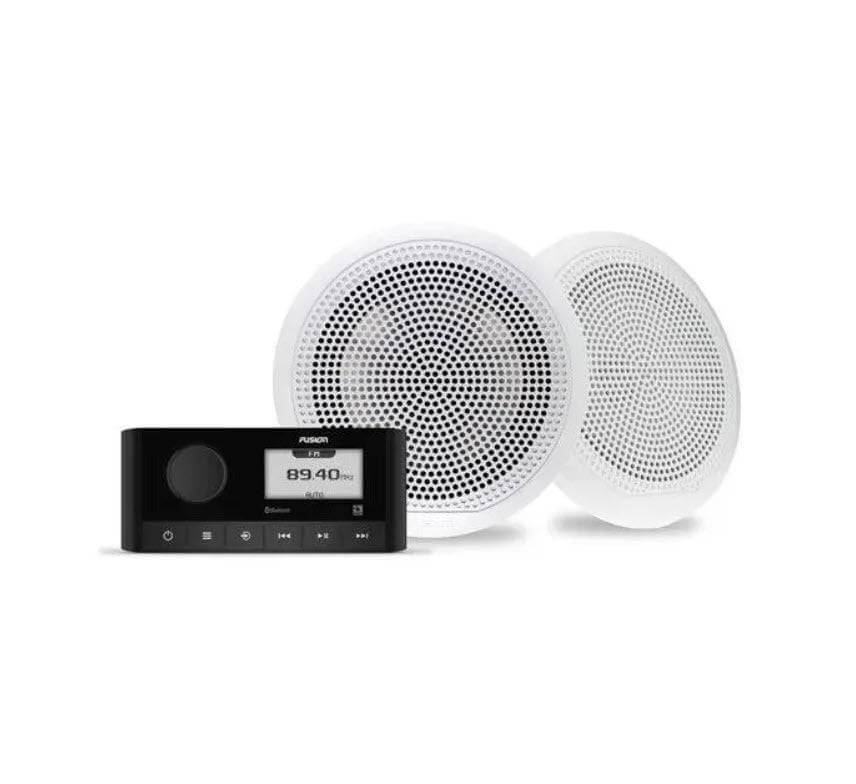 Fusion Audio Accessories MS-RA60 Stereo AND EL Classic Speaker Kit WH