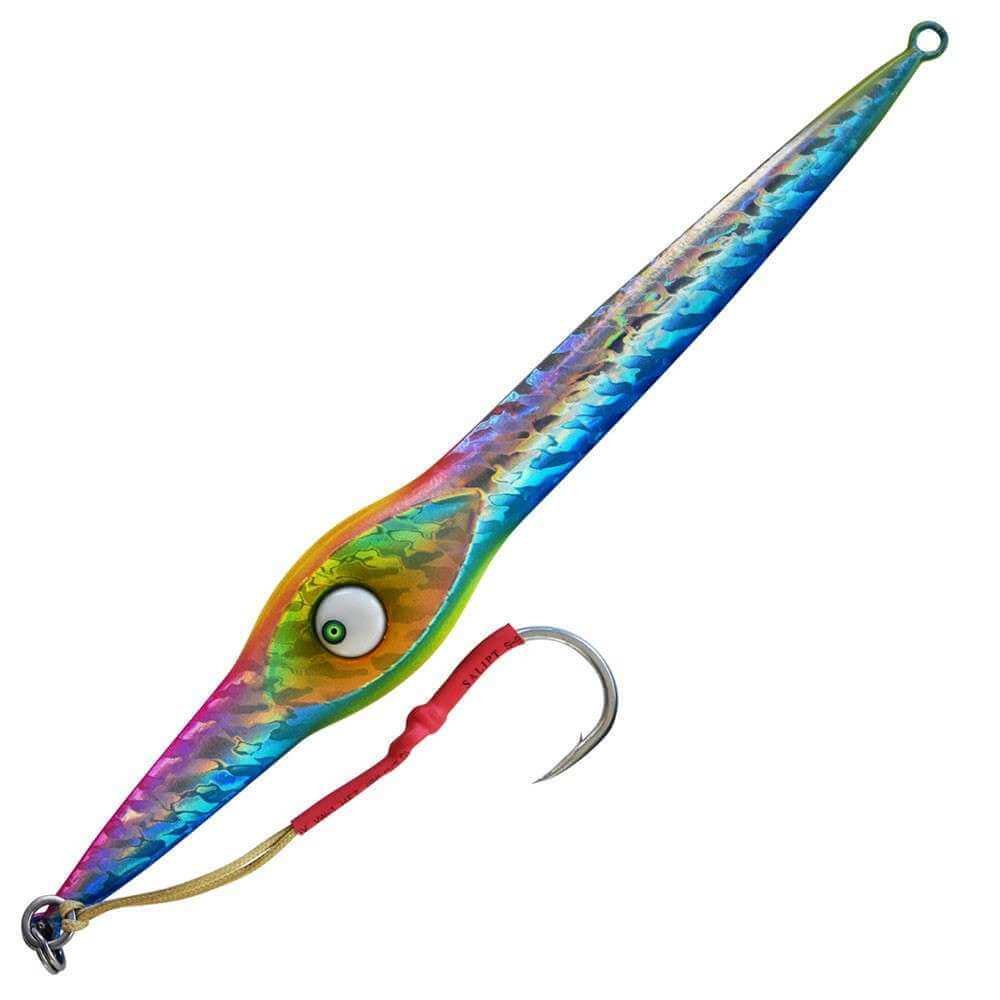 GlowBite New Zealand Rod Lightning Rod - Mech Jig 300g Hot Mackerel