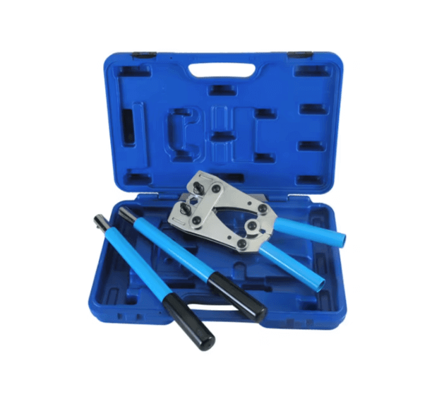 Hanlong Crimping Tool Hanlong HT-T51A Foldable Crimping Tool in Blow Mold Case