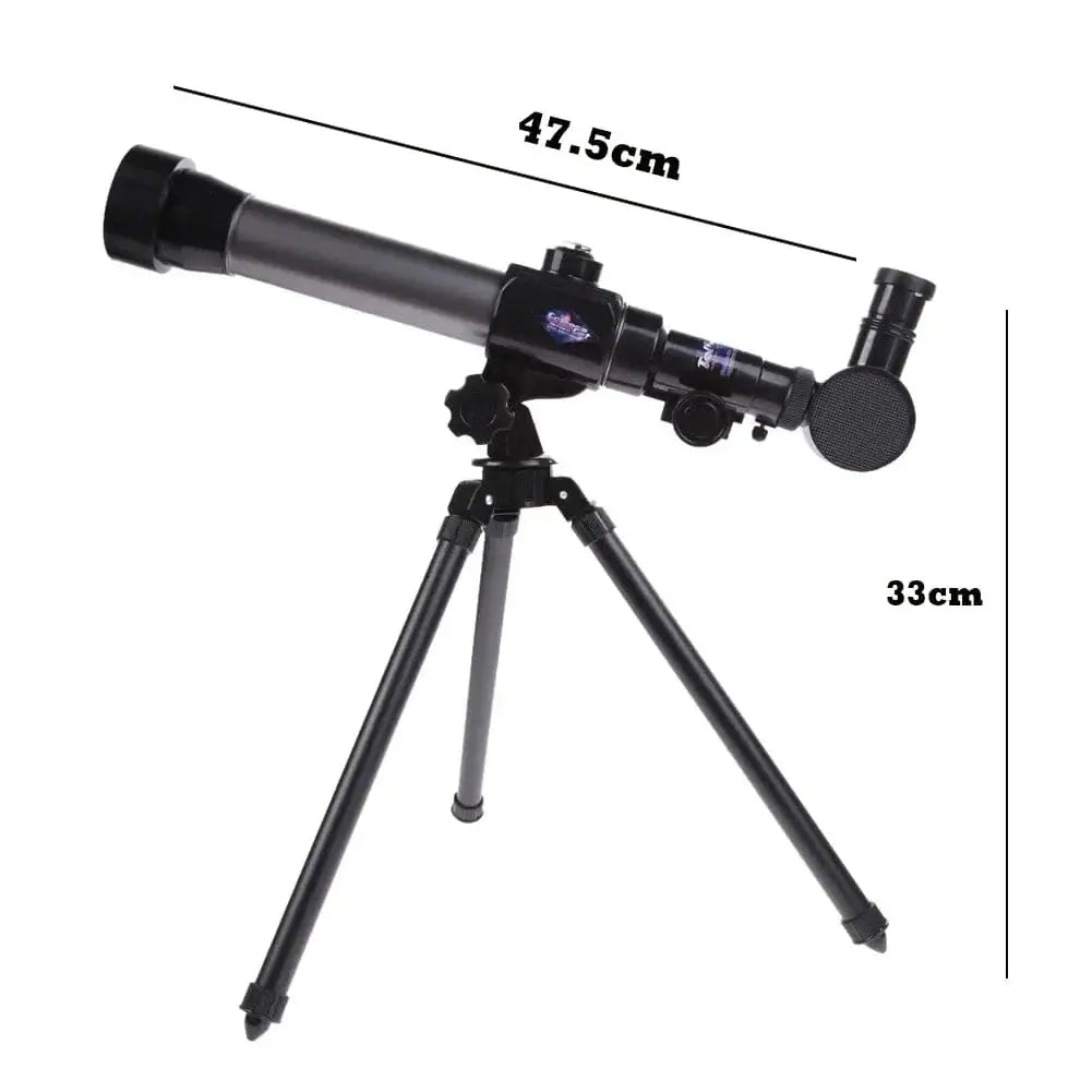China China Type Black HD Professional Astronomical Telescope Powerful Monocular Long Range Binoculars Space Moon Portable Gifts for Kid Students