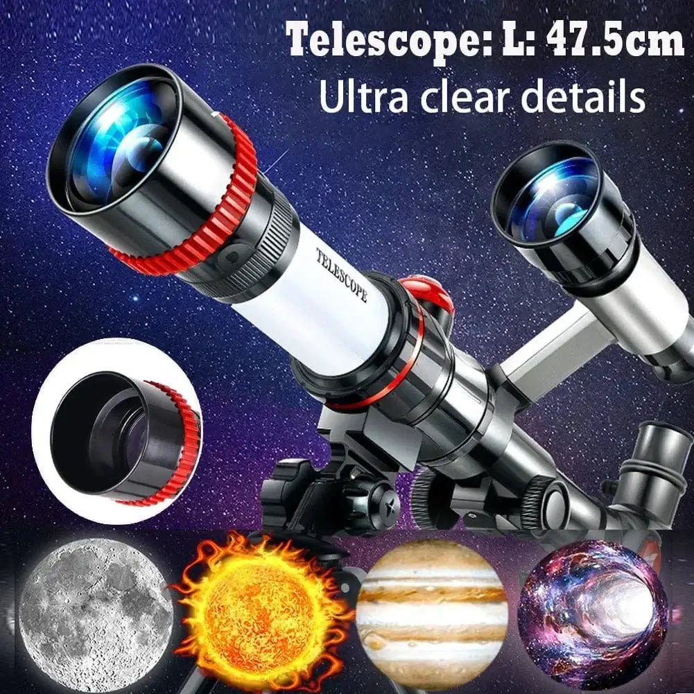 China China HD Professional Astronomical Telescope Powerful Monocular Long Range Binoculars Space Moon Portable Gifts for Kid Students