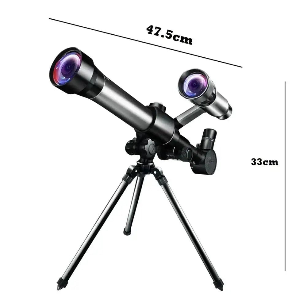 China China Type Black 1 HD Professional Astronomical Telescope Powerful Monocular Long Range Binoculars Space Moon Portable Gifts for Kid Students