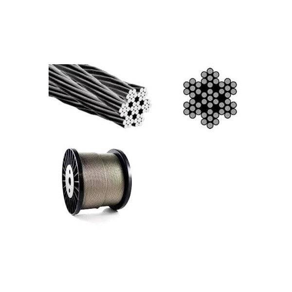 HES NZ Ltd Stainless Wire Rope Stainless Wire Rope - AISI316 7X7