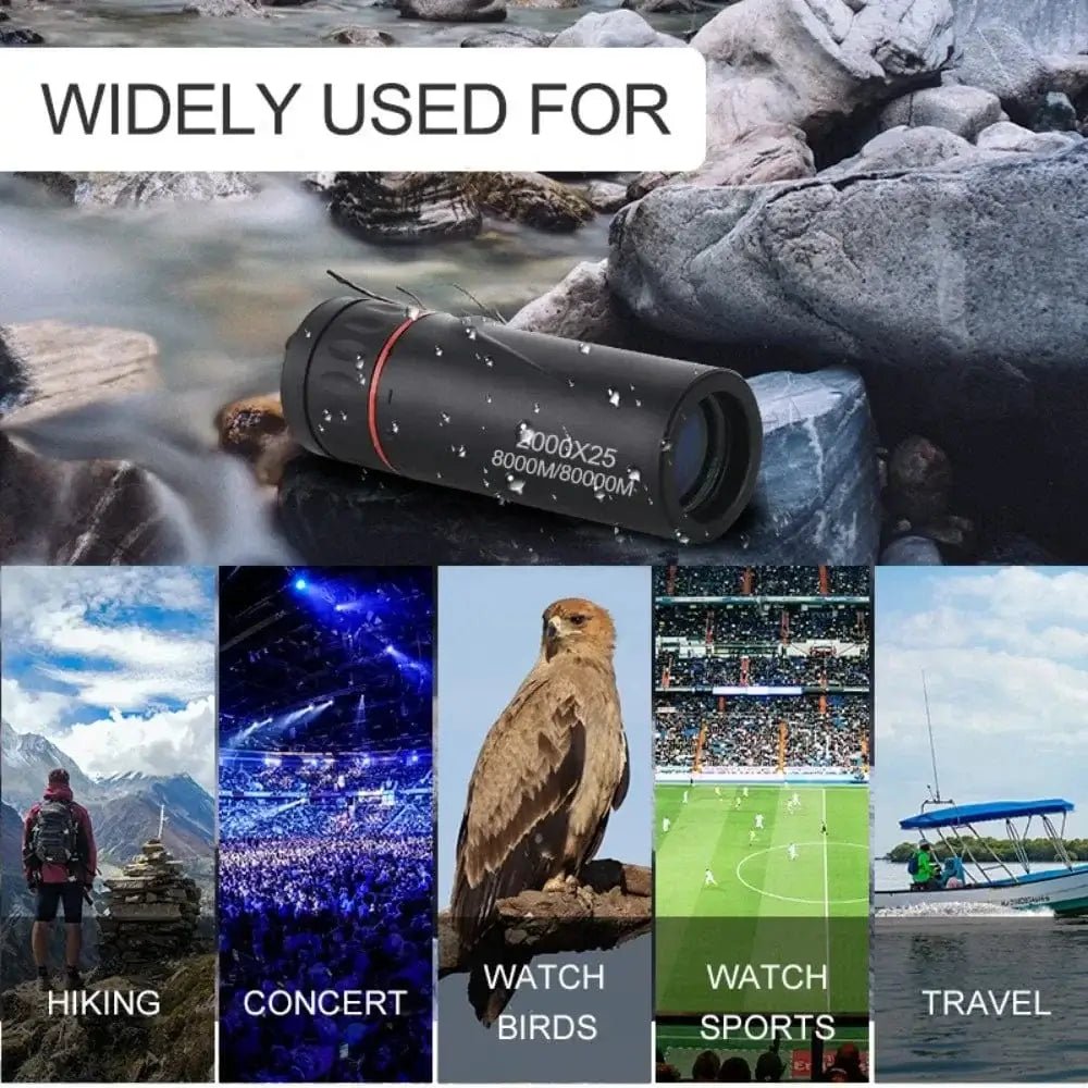 China China High list binoculars Portable high list binoculars are suitable for outdoor camping, hunting, traveling and durable ABS material