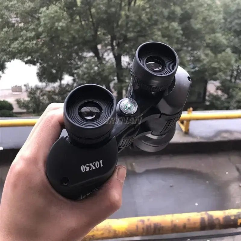 China China black High-quality 10X50 Binoculars, High-power Life Waterproof Binoculars, Professional Outdoor Travel and Hiking Binoculars 2021