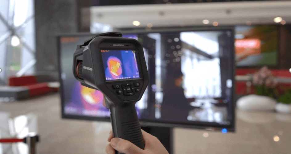 Hikvision Thermal Camera Temperature Screening Thermo Handheld Camera