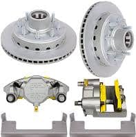 Disc brake rotor and caliper assembly